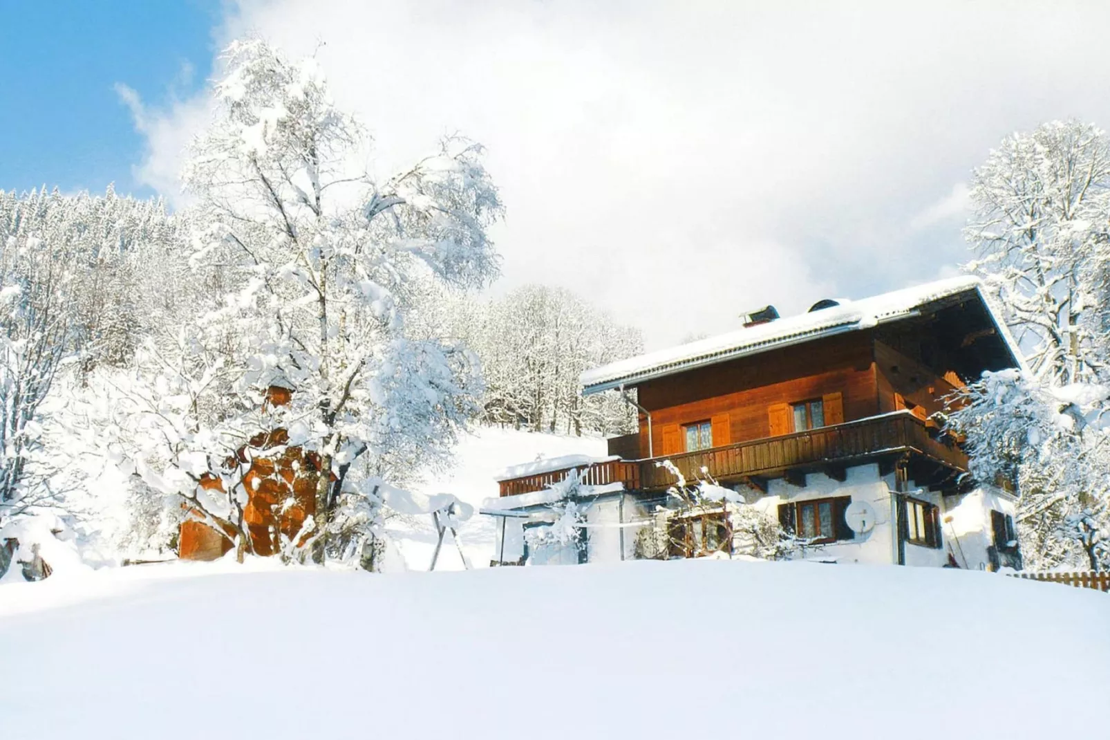 FeWo Kleinpötting Hüttau-Außenbereich Winter
