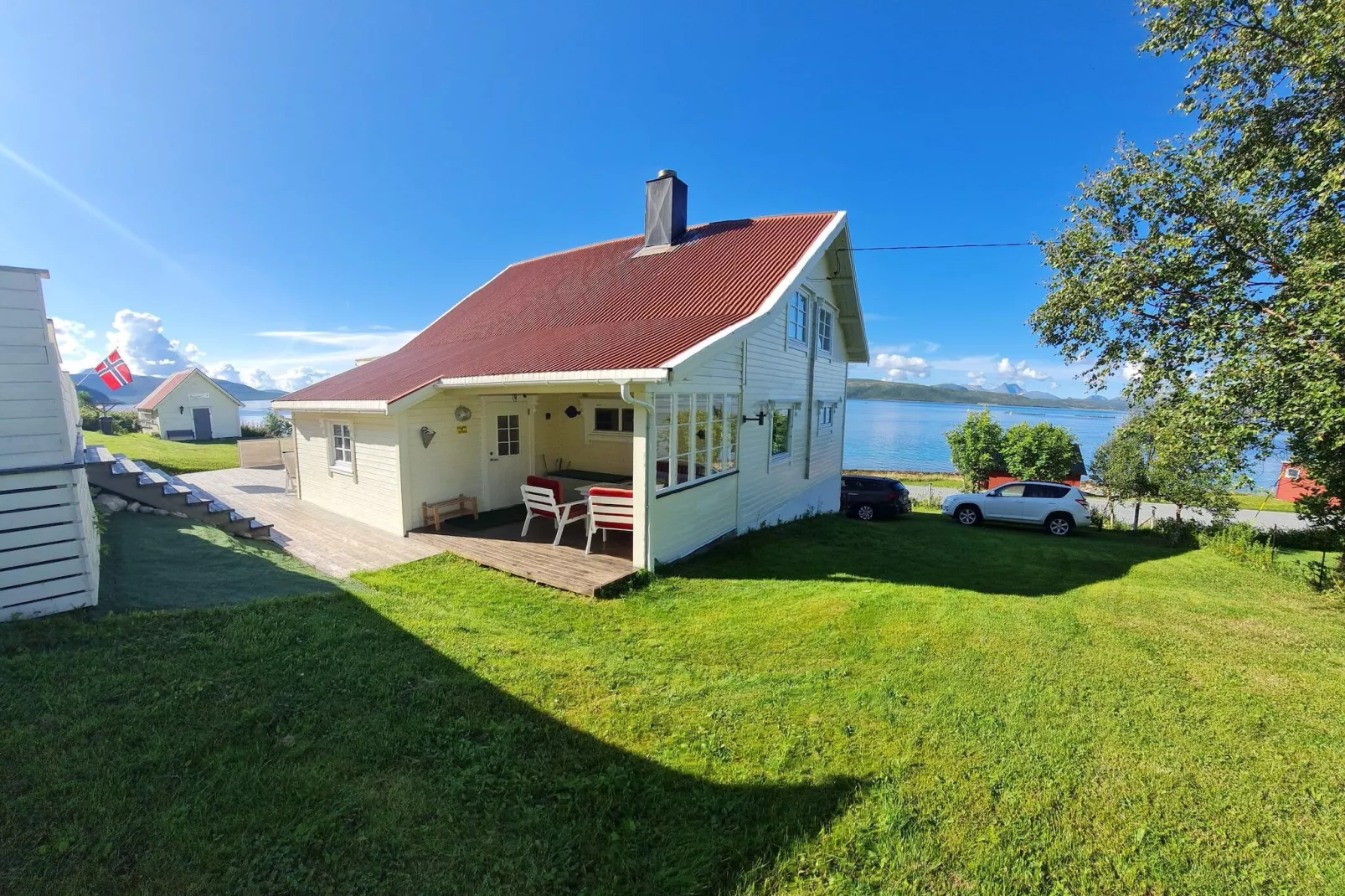 Maison de vacances pour 6 a Finnsnes-By Traum-Extérieur