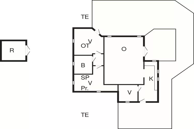 Maison de vacances pour 6 a Børkop-By Traum-Plan