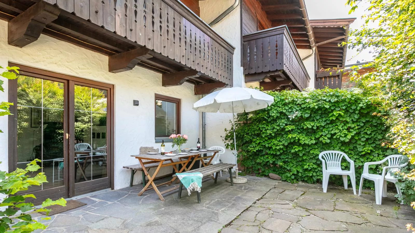 Fleckalm-Terrasse / balcon