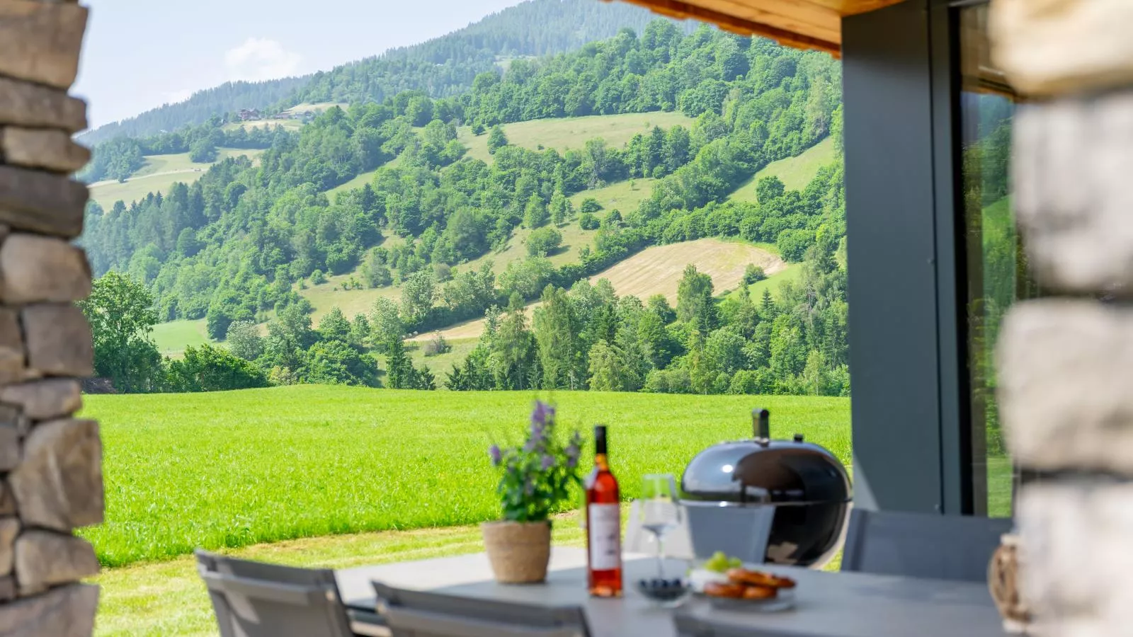 Mountain Chalet Esttes-Terrace balcony