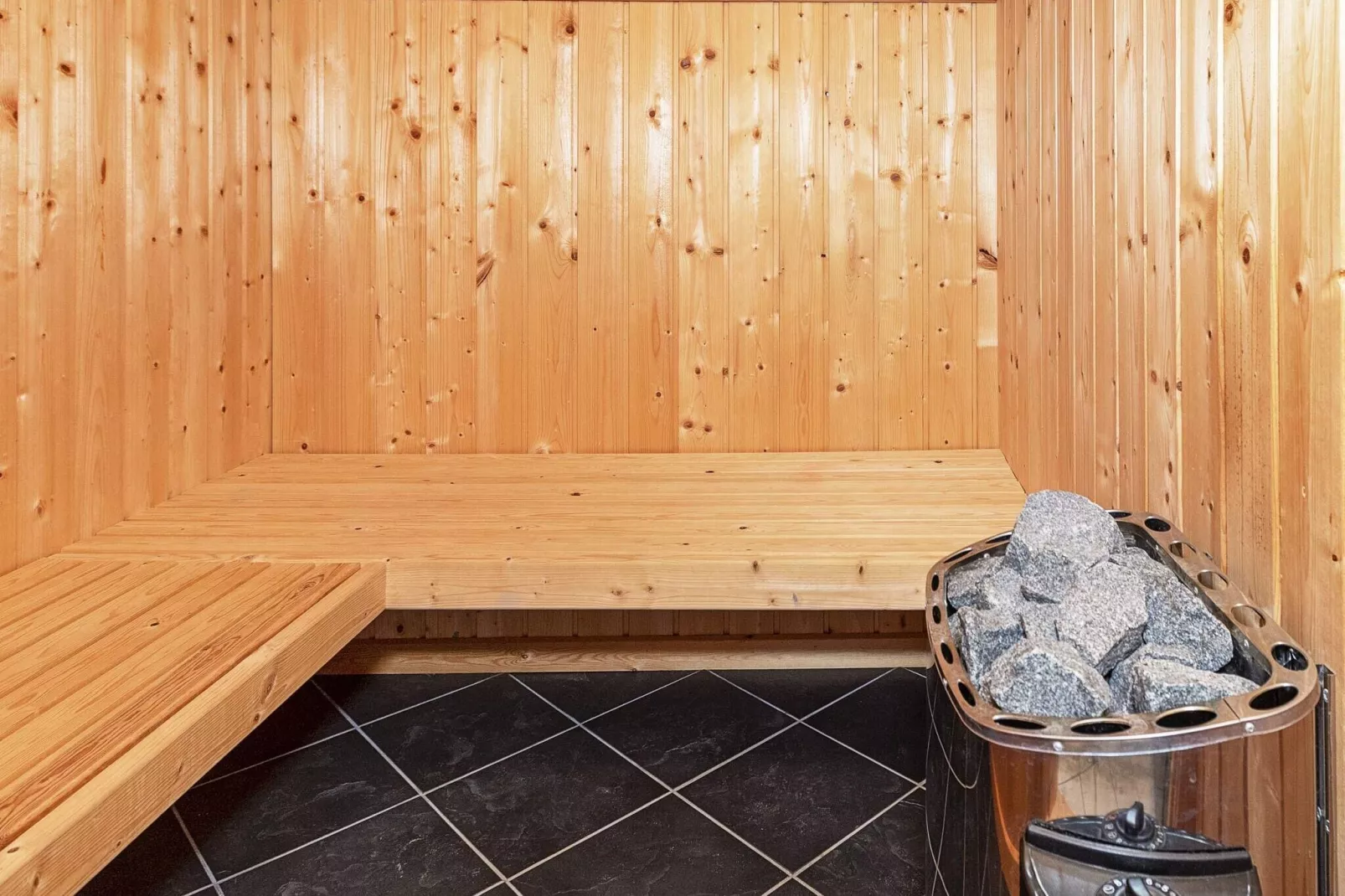 Maison de vacances pour 7 a Løgstør-By Traum-Sauna