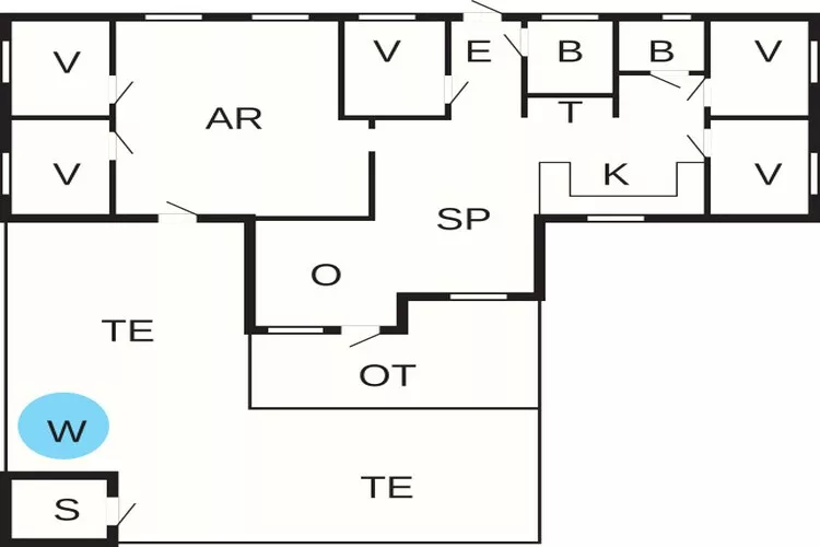 Luxus-Ruckzug in Marielyst -- By Traum Ferienwohnungen-Grundriss