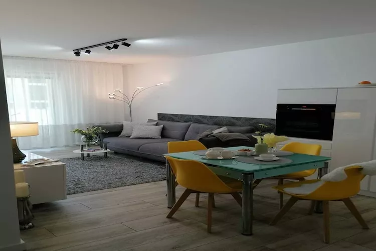 Apartment de luxe am Strand von Rewal-Living room