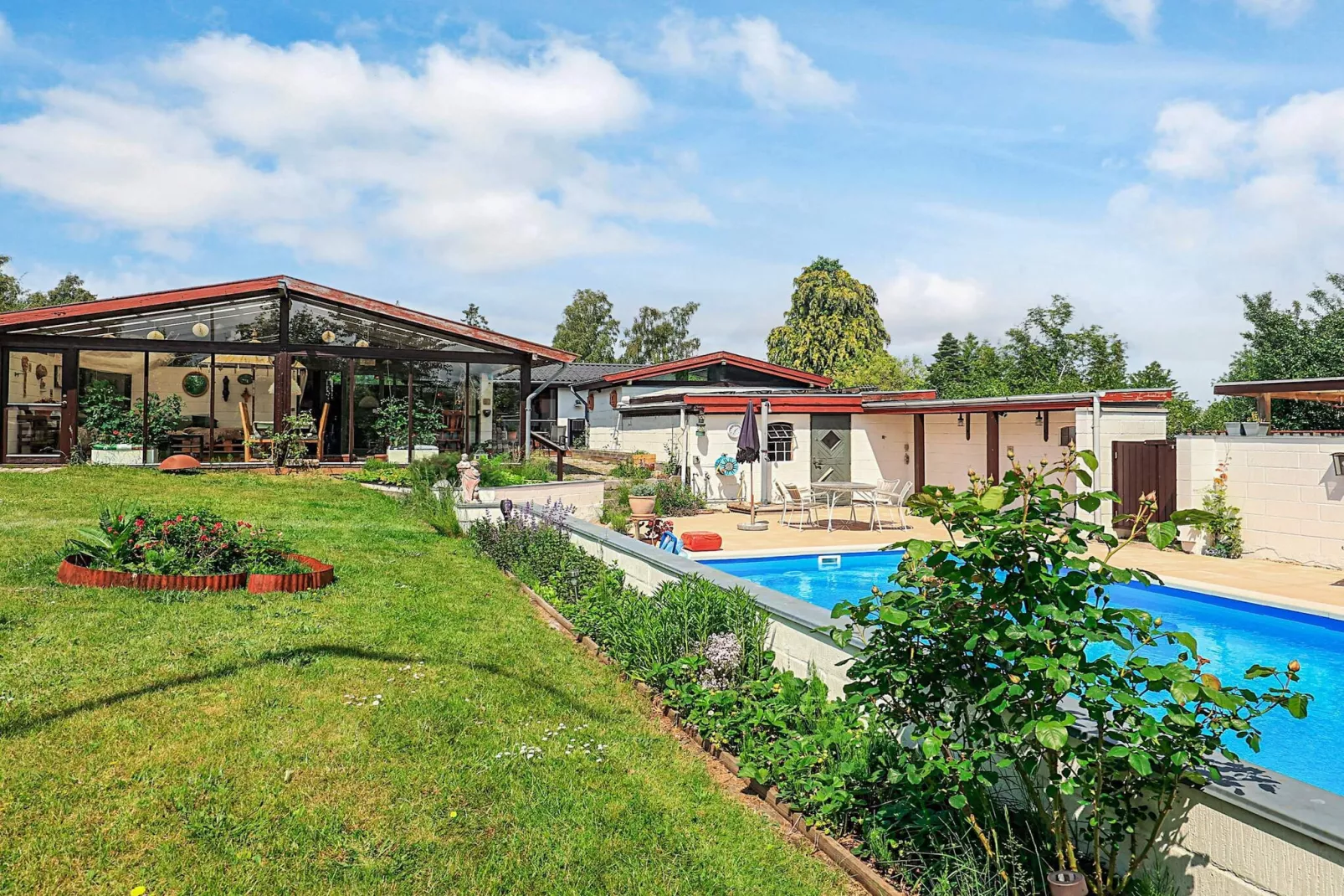 Maison de vacances pour 5 a Frederiksværk-By Traum-Piscine