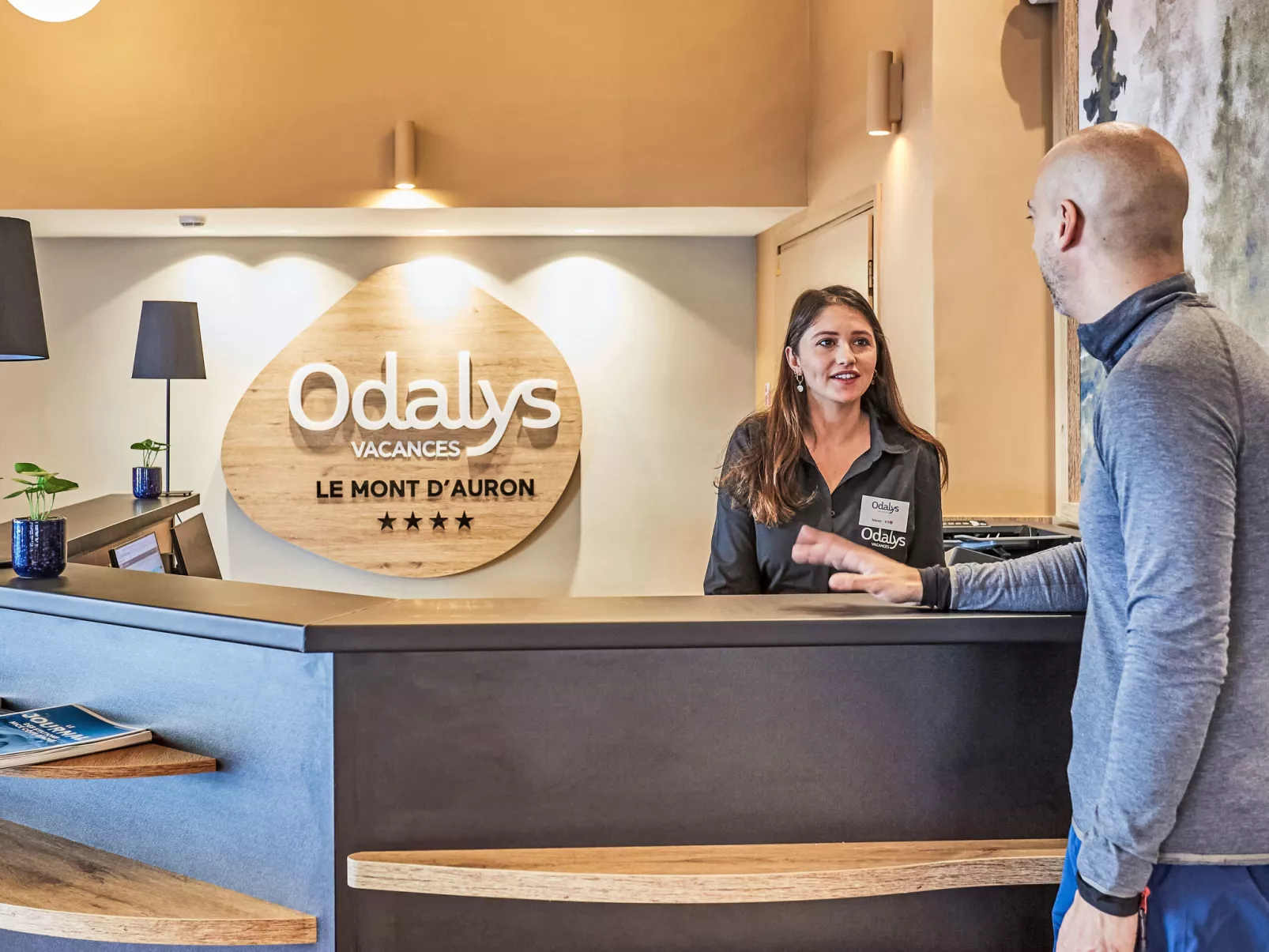 Résidence Odalys Le Mont d'Auron-Draußen