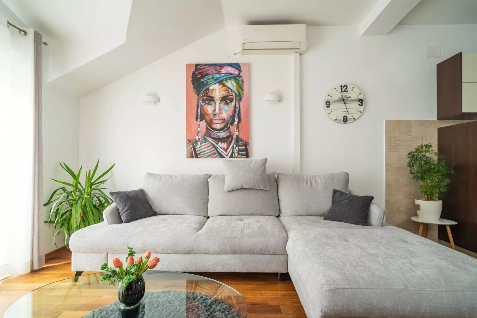 Apartments Isabora - Comfort Three-Bedroom Apartment with Balcony and Sea View (Second Floor)-Intérieur