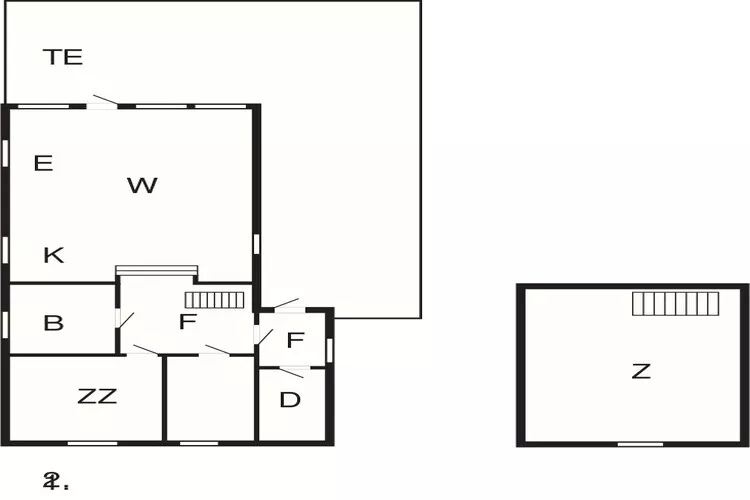4 star holiday home in Naustbukta-Floor plan