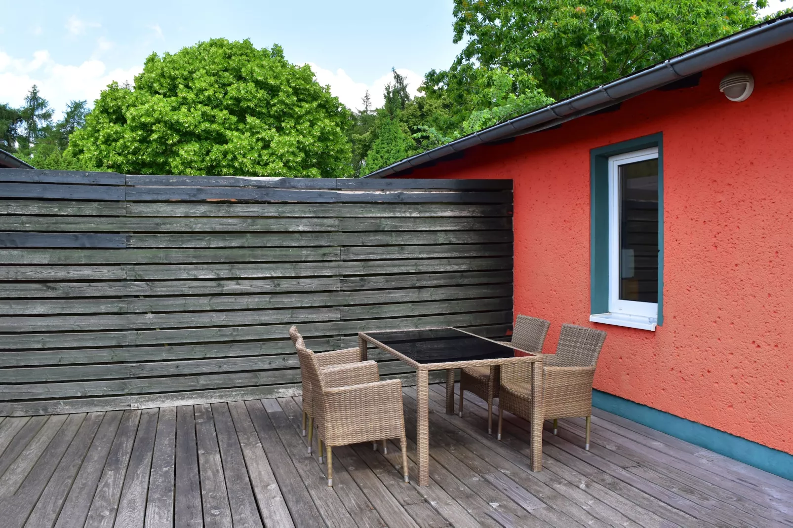 Ferienhäuser Inselblick / Ferienhaus 4 60 qm-Terrace balcony