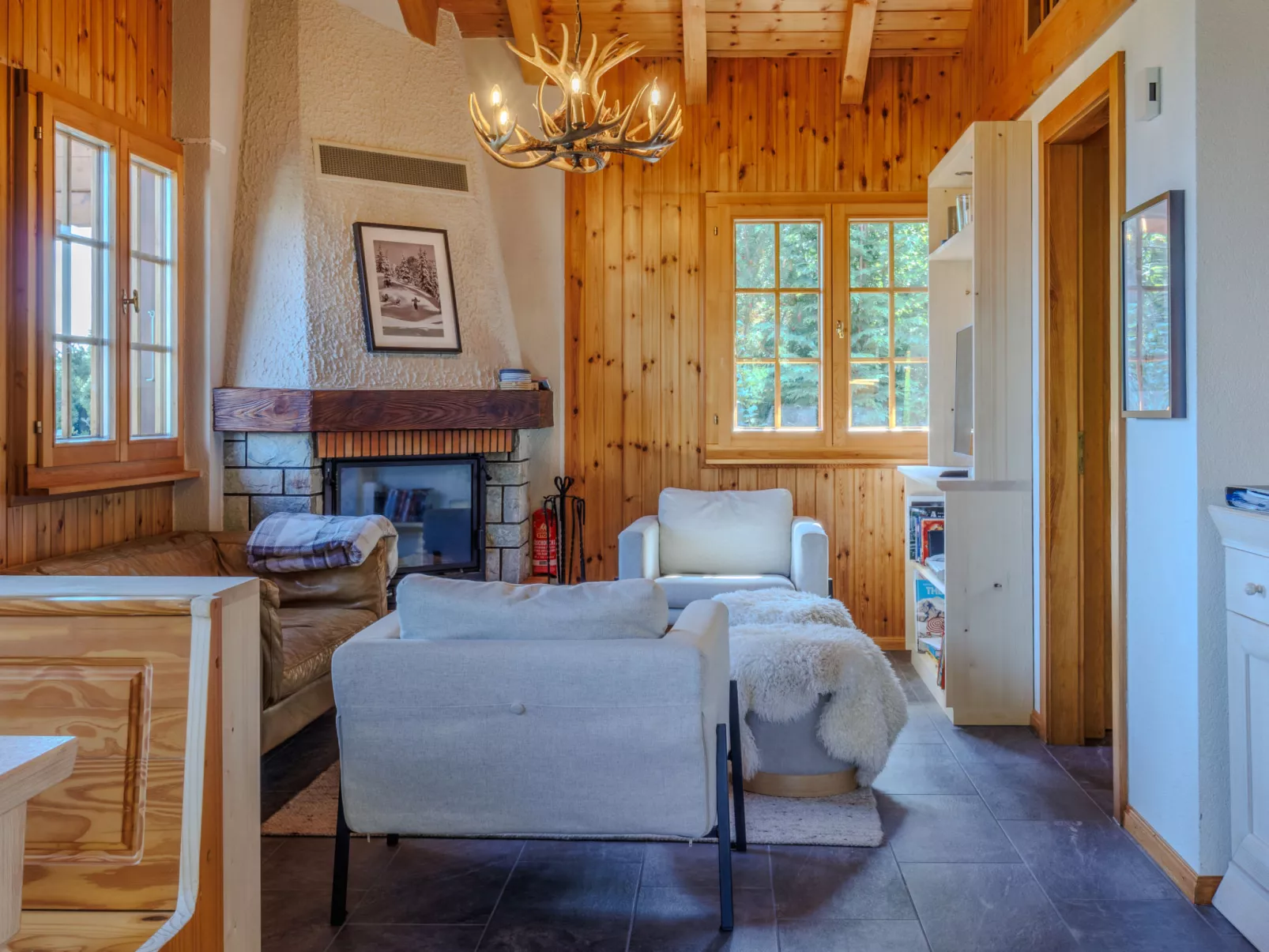 Chalet Soleil-Dedans