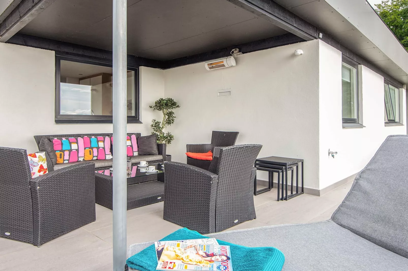 5 Sterne Ferienhaus in Børkop-Aussicht