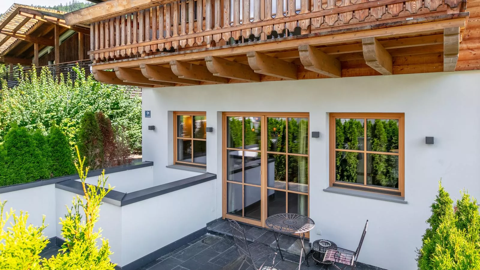 Kaiserblick Gasteig-Terrasse/Balkon