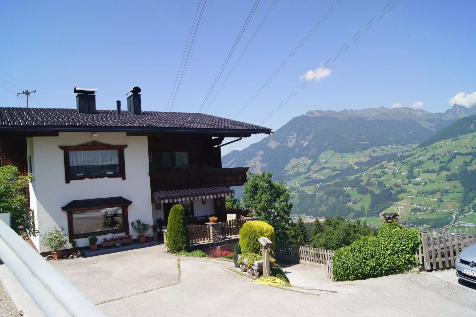 Ferienwohnung Ramona-Außenbereich Sommer