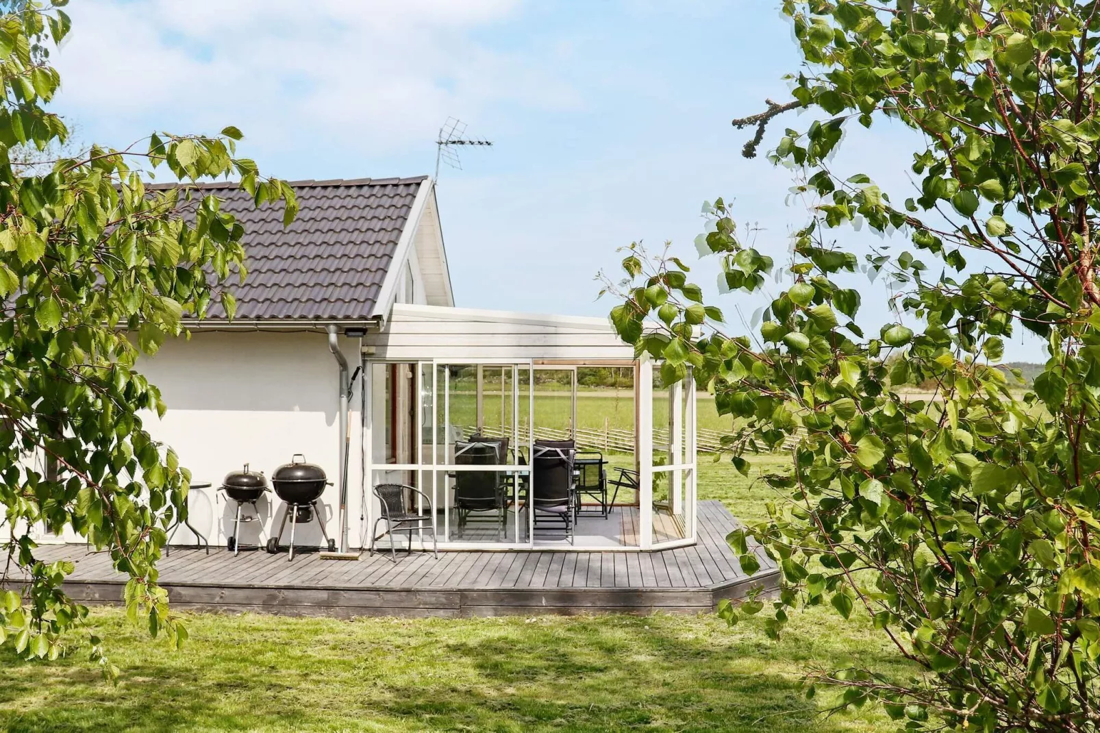 5 Personen Ferienhaus in Åskloster-Im Freien