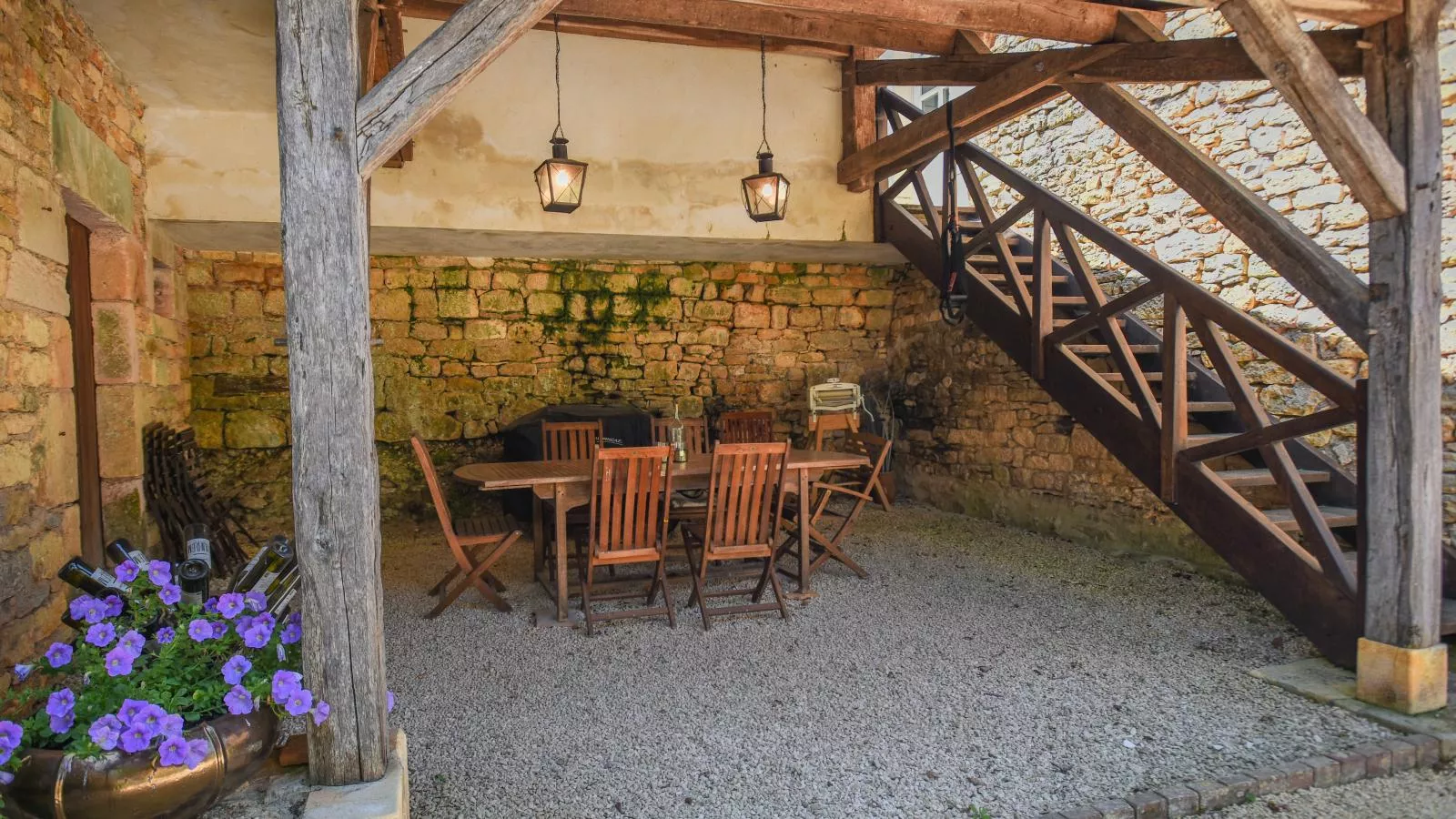 Domaine Saint Martin le Redon-Garten Sommer