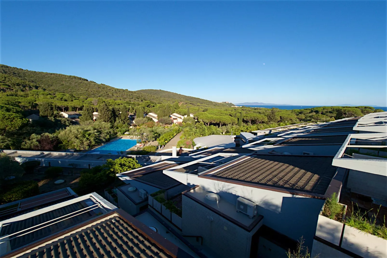 Residence Park Solemaremma 2-Zi-App Classic A BK/TE 30 qm-View in summer
