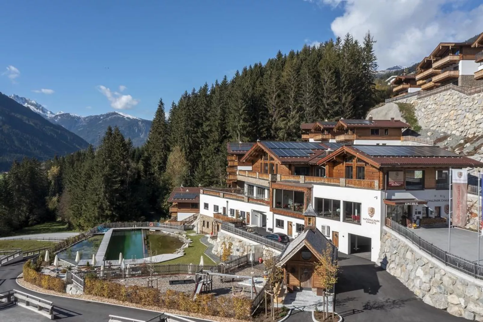 Nationalpark Chalet Weissspitze-Exterior in summer