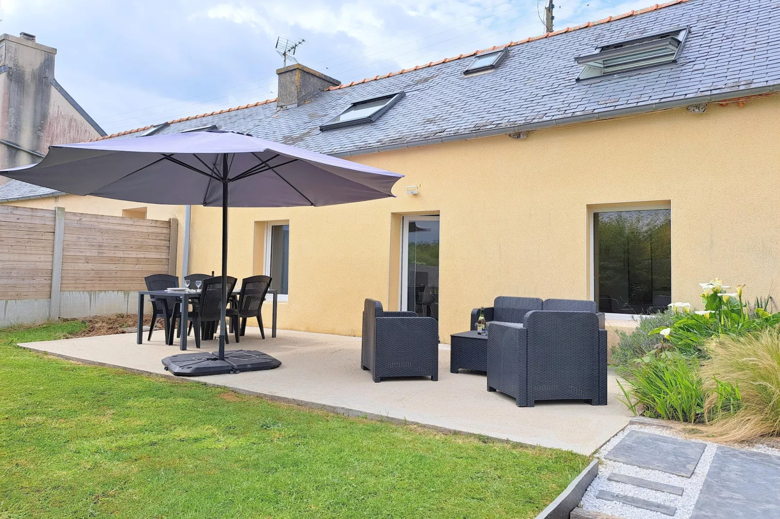 Doppelhaus in Telgruc sur mer-Extérieur été