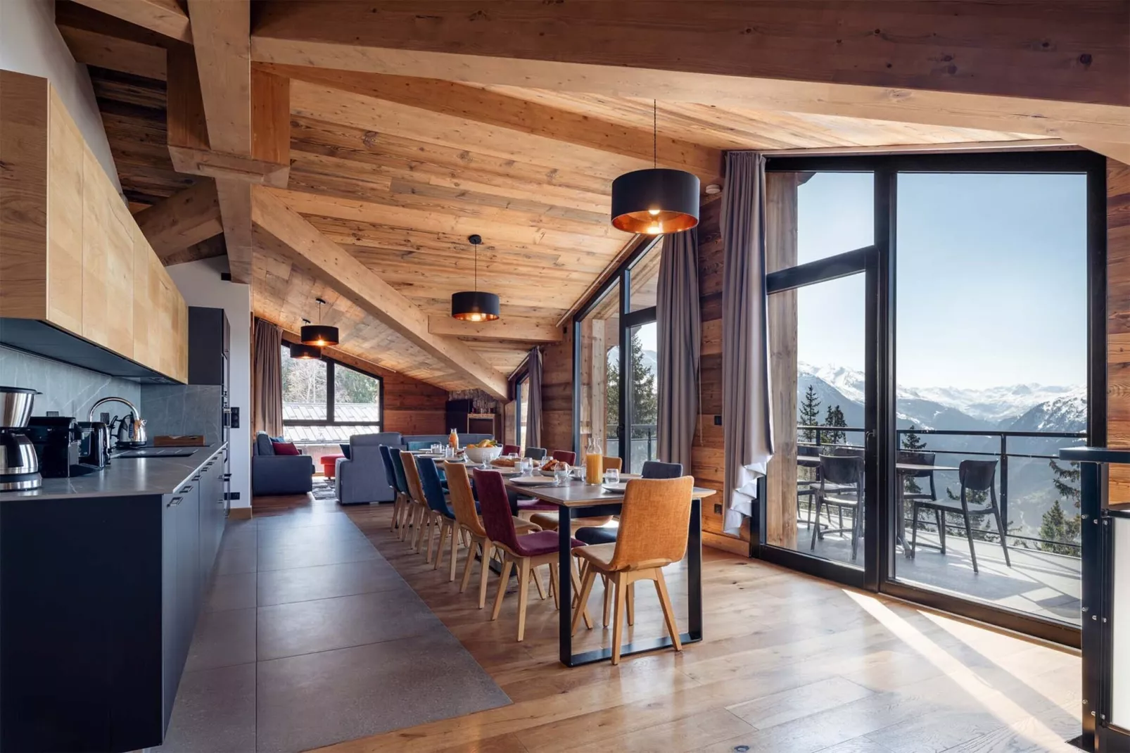 Apartment No 6 7-room duplex-Kitchen