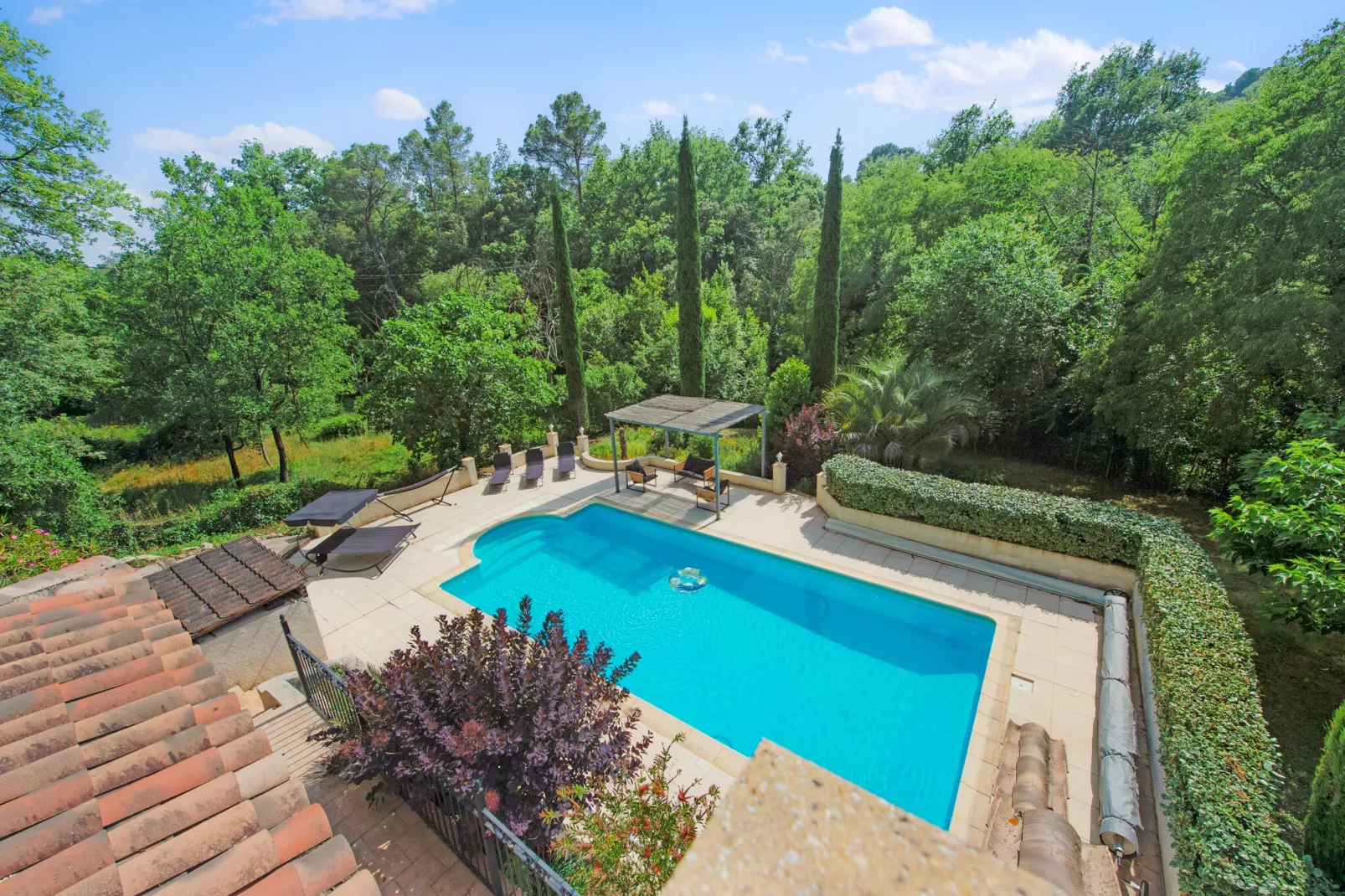 VILLA PANEOU-Piscine