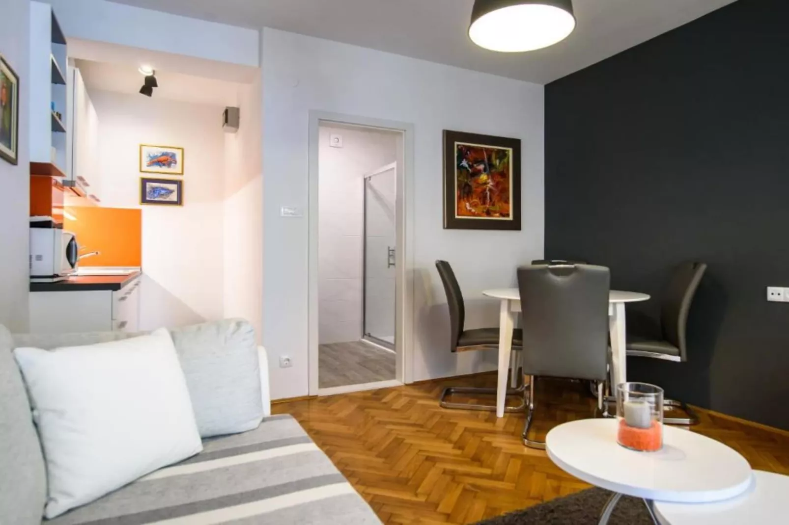 Apartments Luce & Toma - One bedroom Apartment (Luce)-Living room