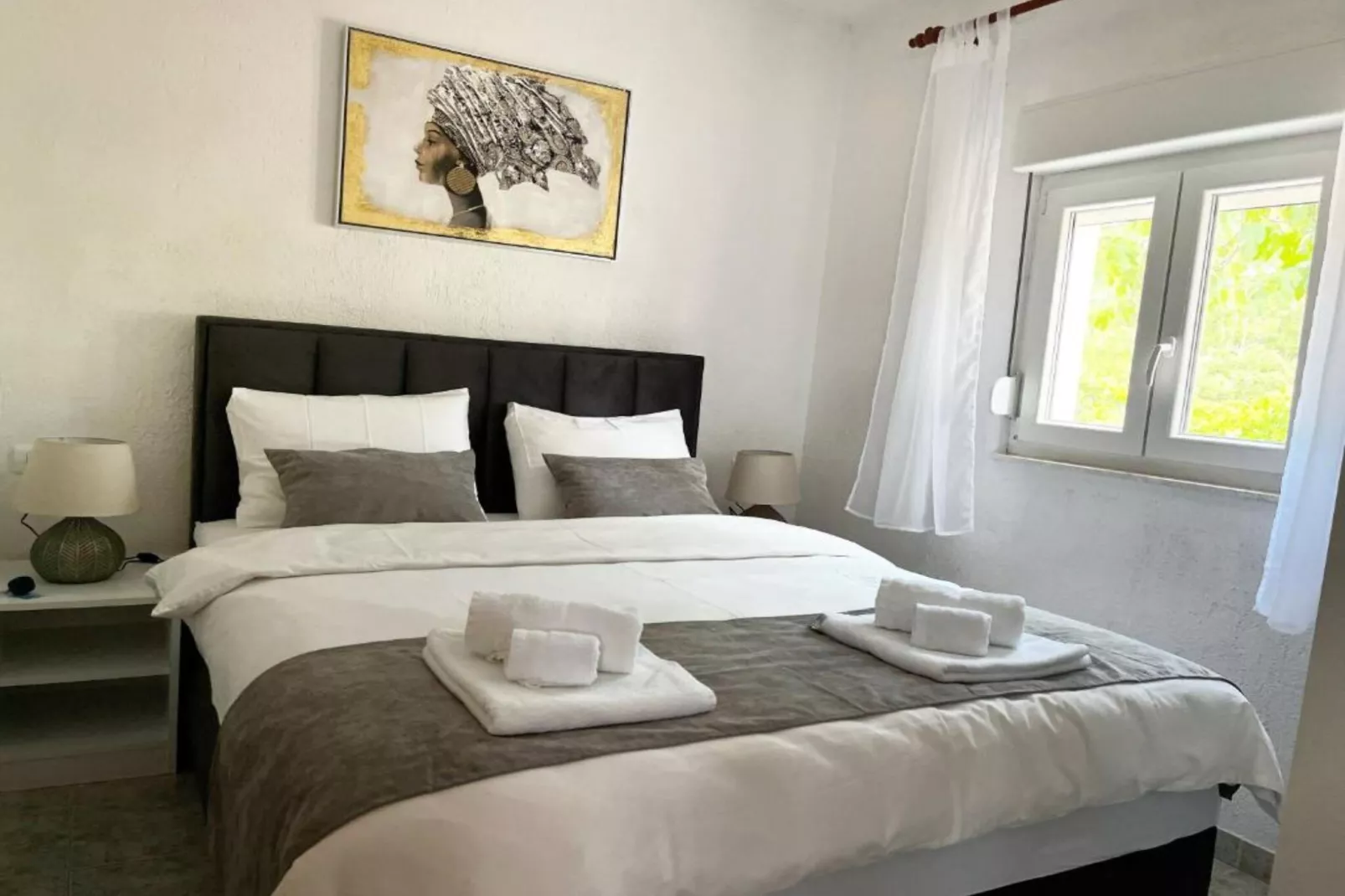 Apartments Fortuna - One Bedroom Apartment with Balcony (3)-Bedroom