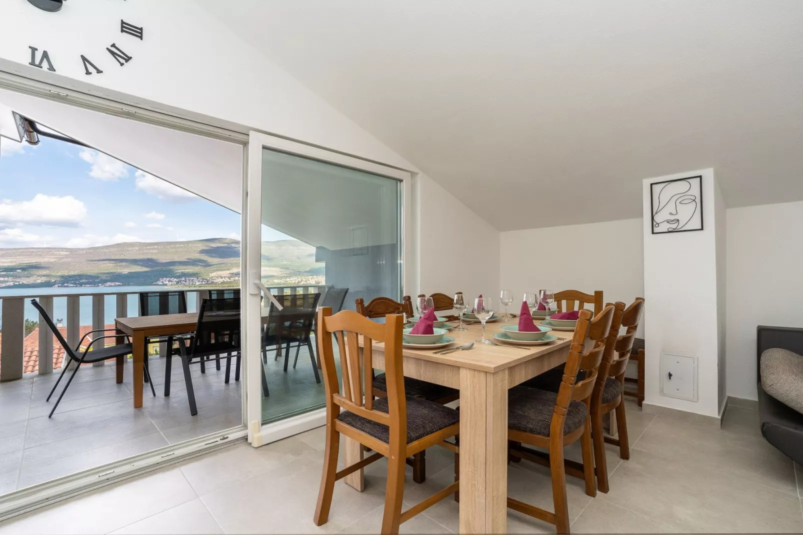 Villa Ivanovi Dvori - Seven Bedroom Villa with Private Pool-Dining room