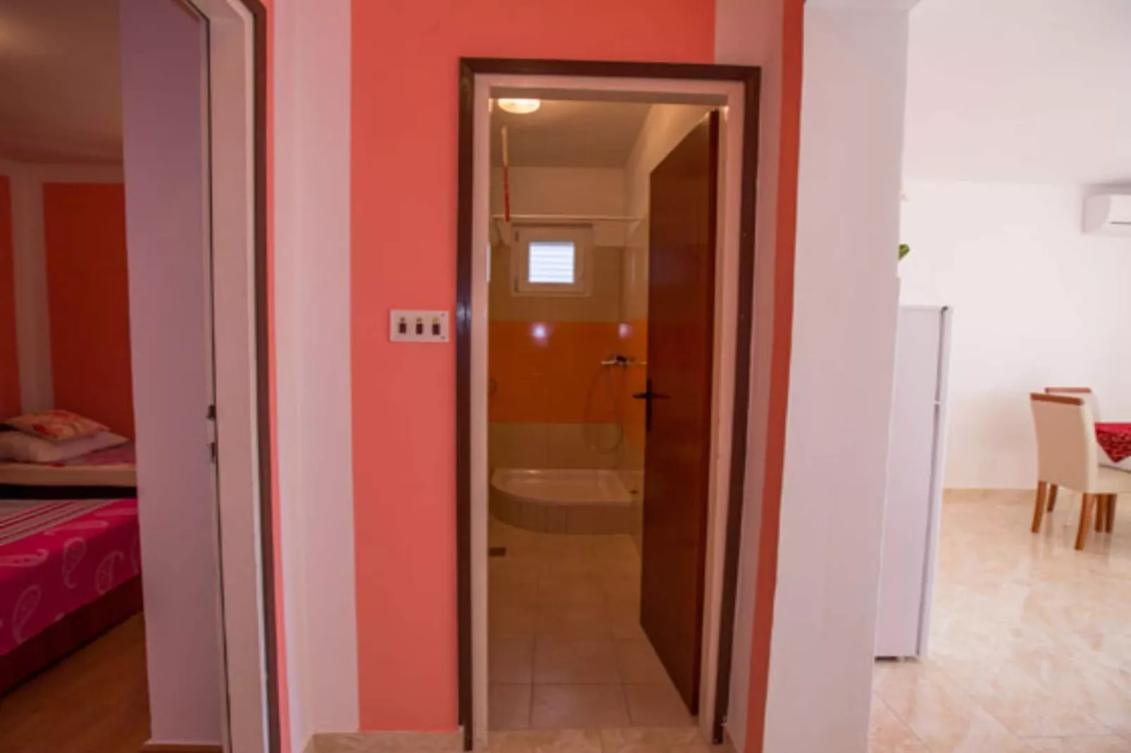 Apartments Zora - Standard One Bedroom Apartment with Balcony A1-Badezimmer