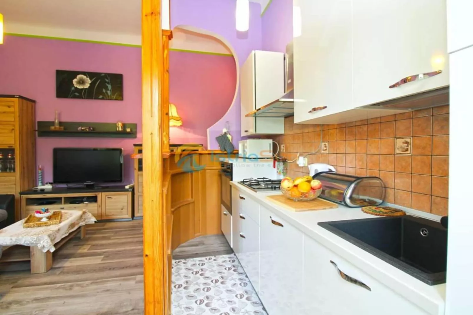 Apartments Lea - Two Bedroom Apartment (Paolo)-Küche