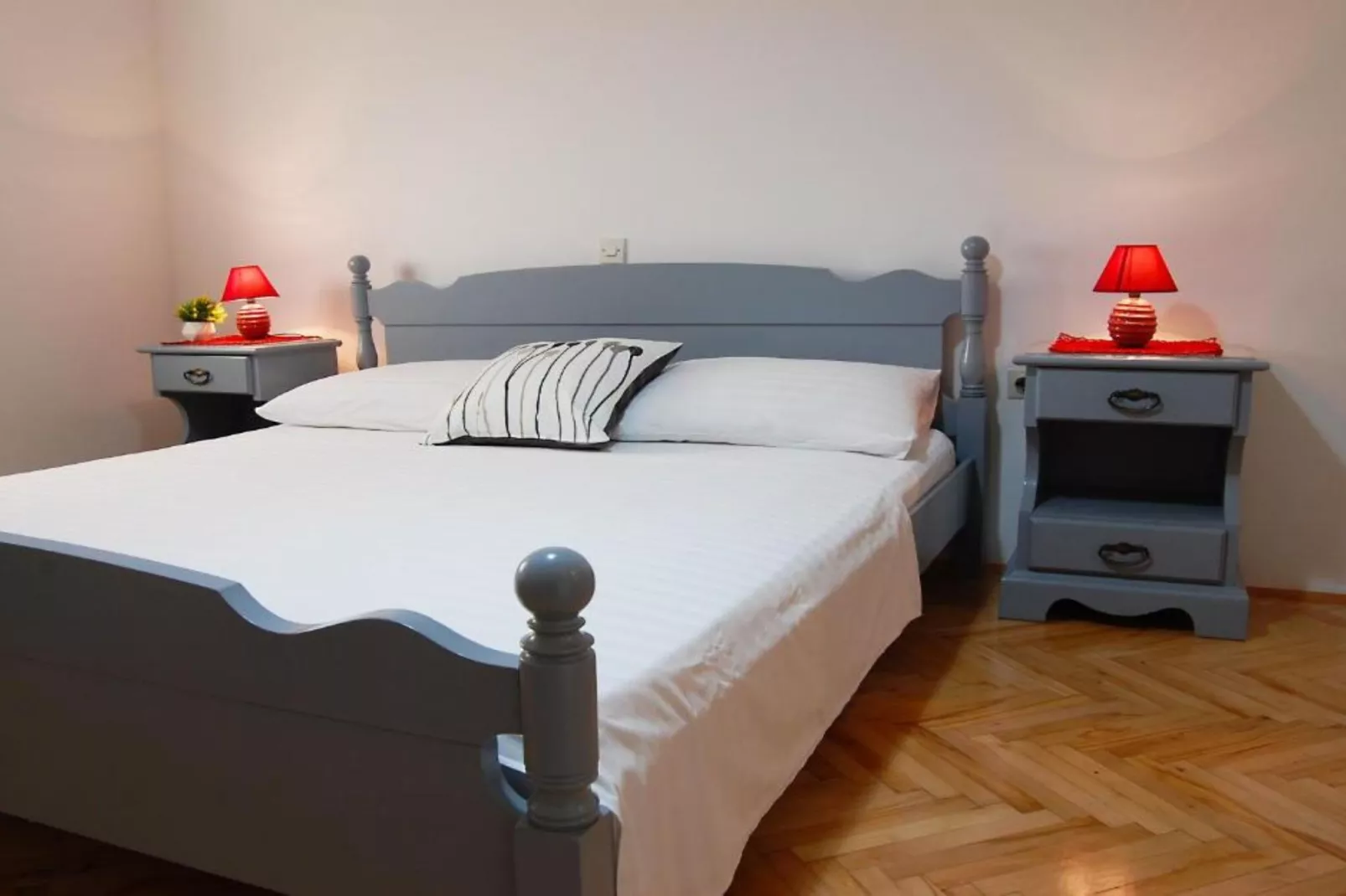 Apartment Jurišić Korčula - One Bedroom Apartment with Terrace-Bedroom
