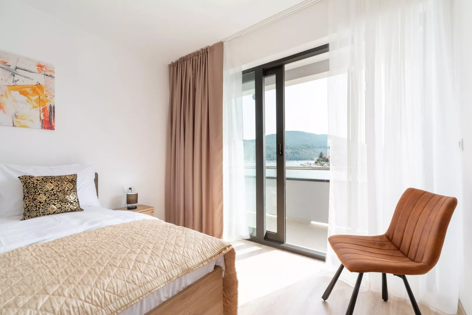 Apartments & Rooms Fisherman's Luck - One-Bedroom Apartment with Terrace and Sea View