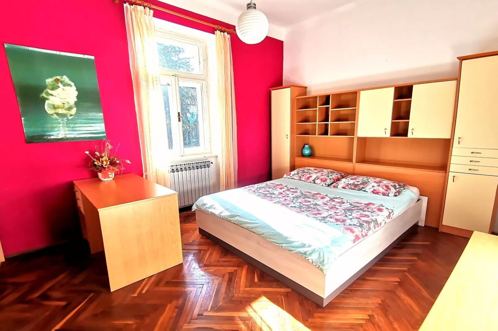 Secluded Lovran Apartment with Balcony and Patio- Two Bedroom Apartment-Schlafzimmer