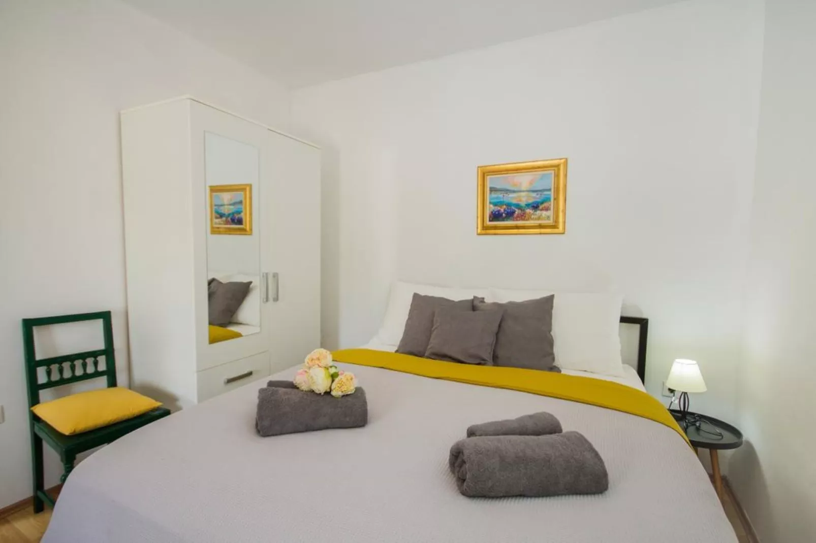 Tranquil Getaway Villa Prapatnica with Pool and Garden - Three  Bedroom Villa with Pool-Bedroom