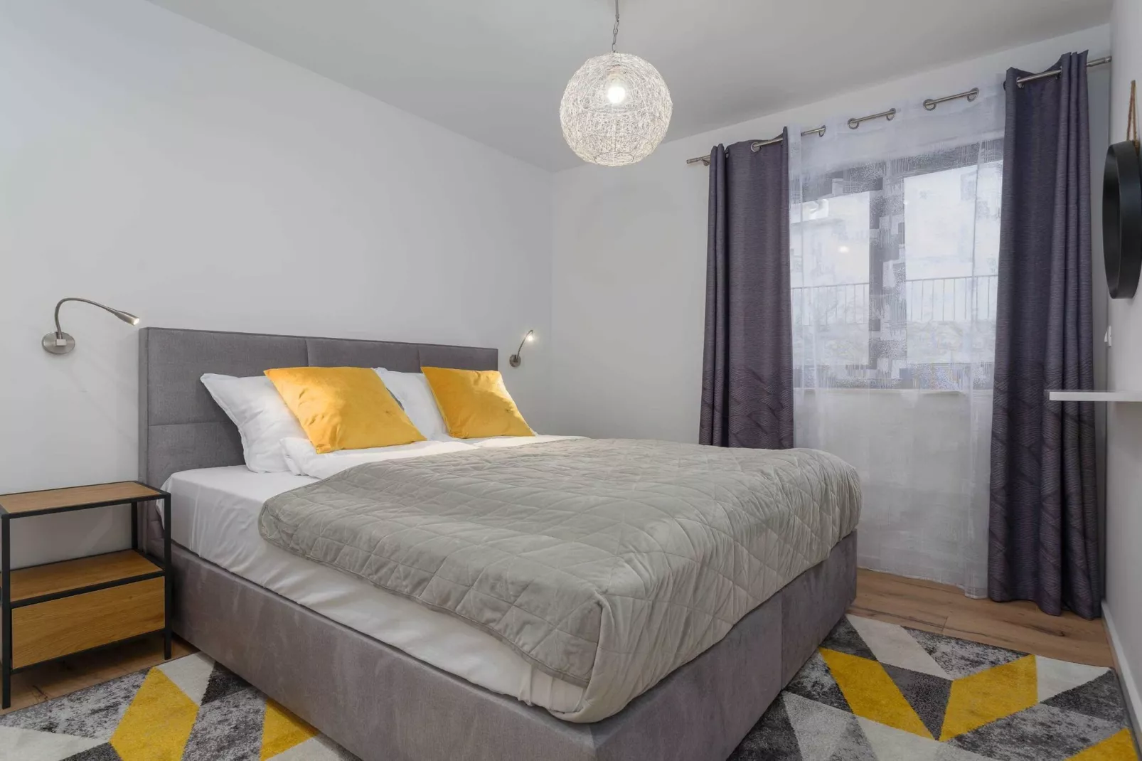 Luxury Beachfront Krk Apartments with Terrace - One Bedroom Apartment with Terrace-Bedroom