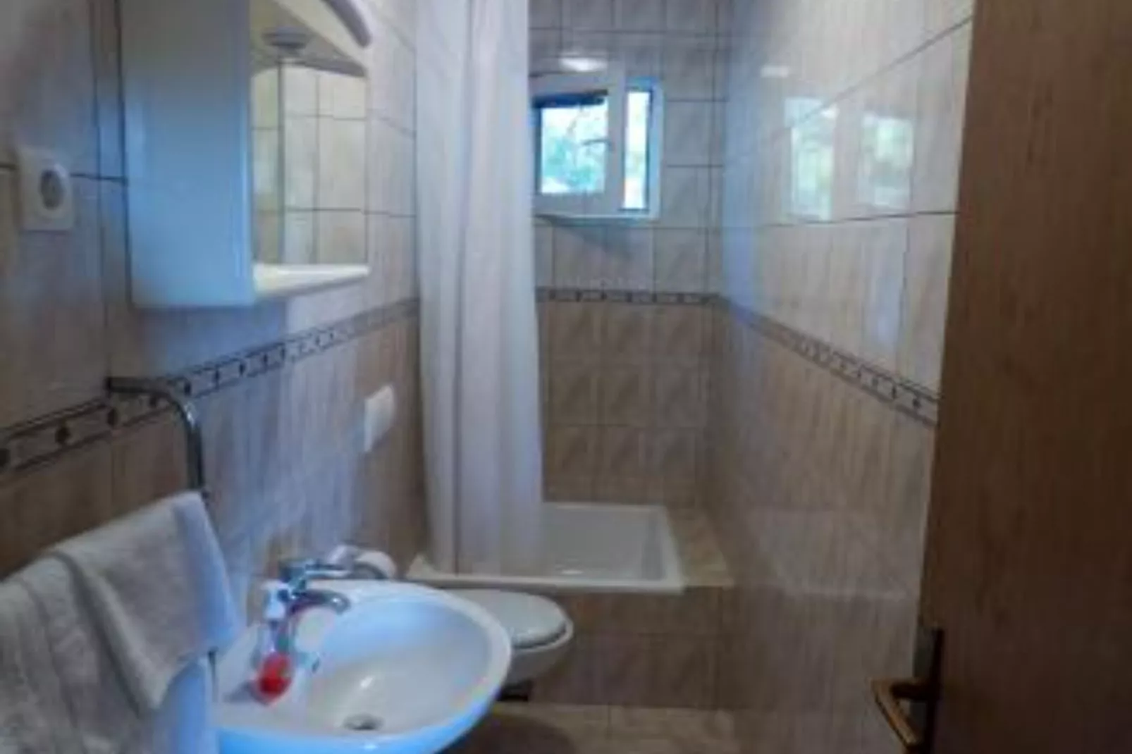 Beachfront Apartments Plaža - One Bedroom Apartment A3-Bathroom