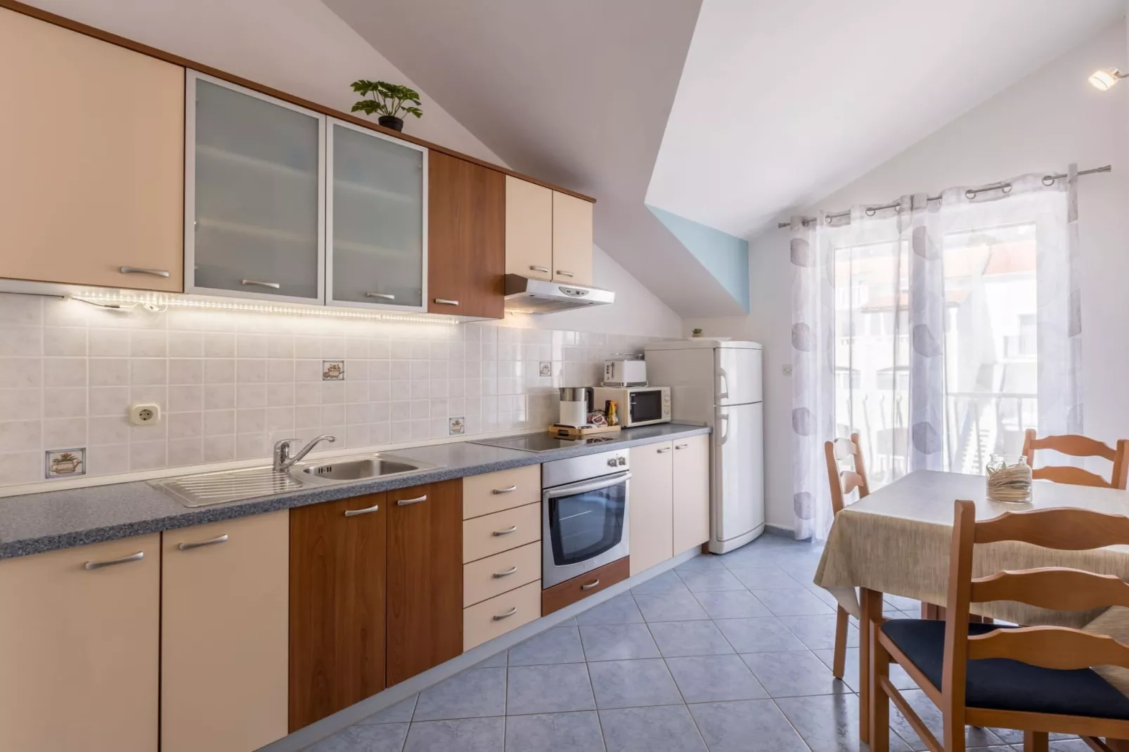 Adriatic Island Sea View Apartments - One Bedroom Apartment with Terrace (A1)-Küche
