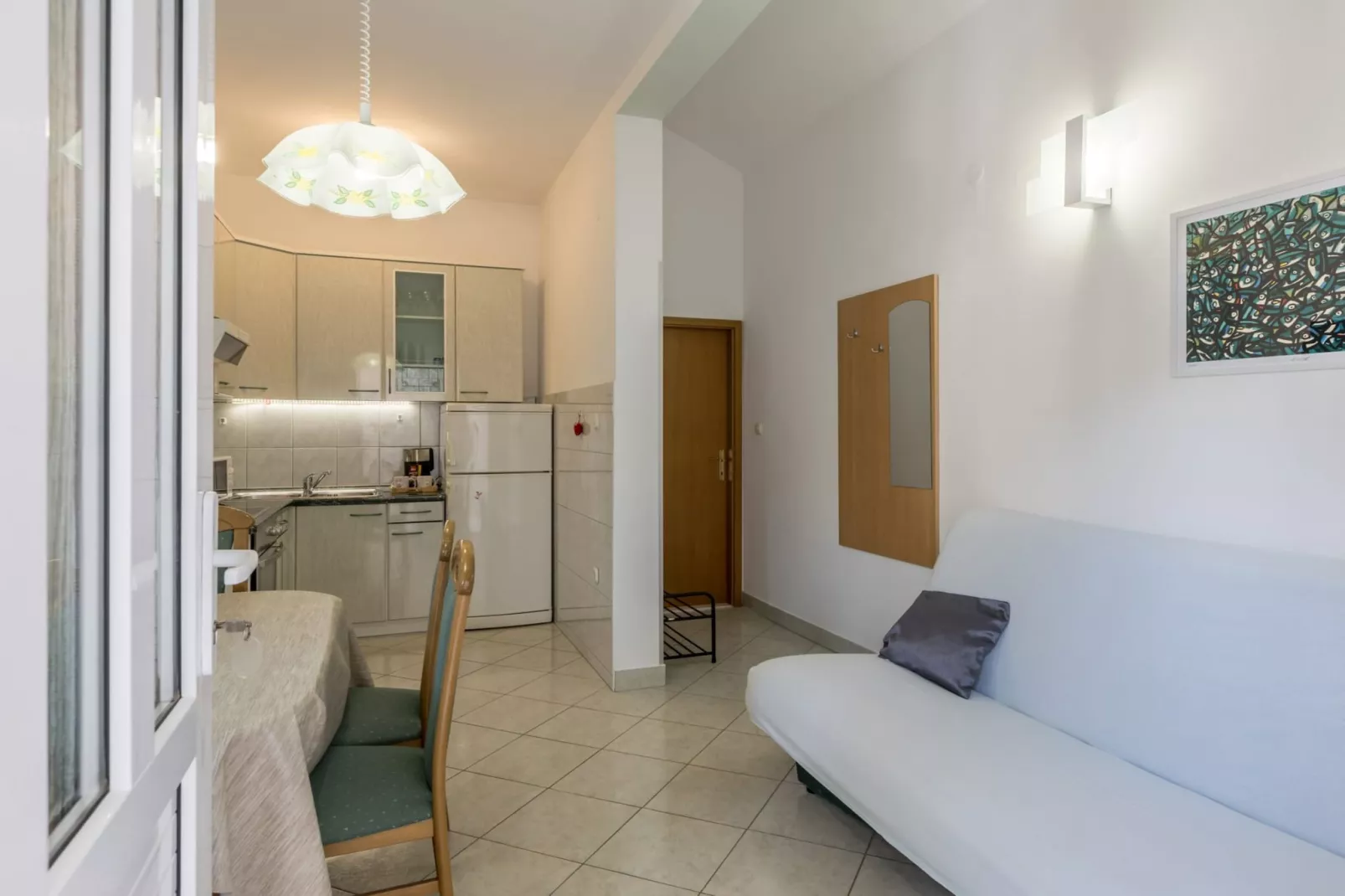 Adriatic Island Sea View Apartments - Comfort One Bedroom Apartment with Terrace and Sea View (A2)-Küche