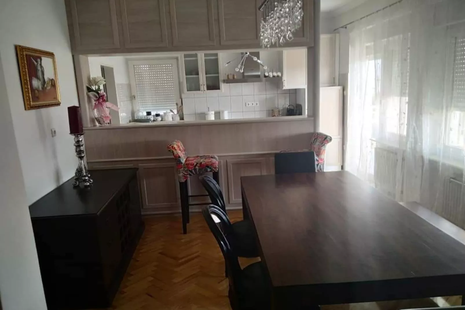 Holiday Home Dugo Selo M&A - Five Bedroom Holiday Home with Terrace-Salle à manger