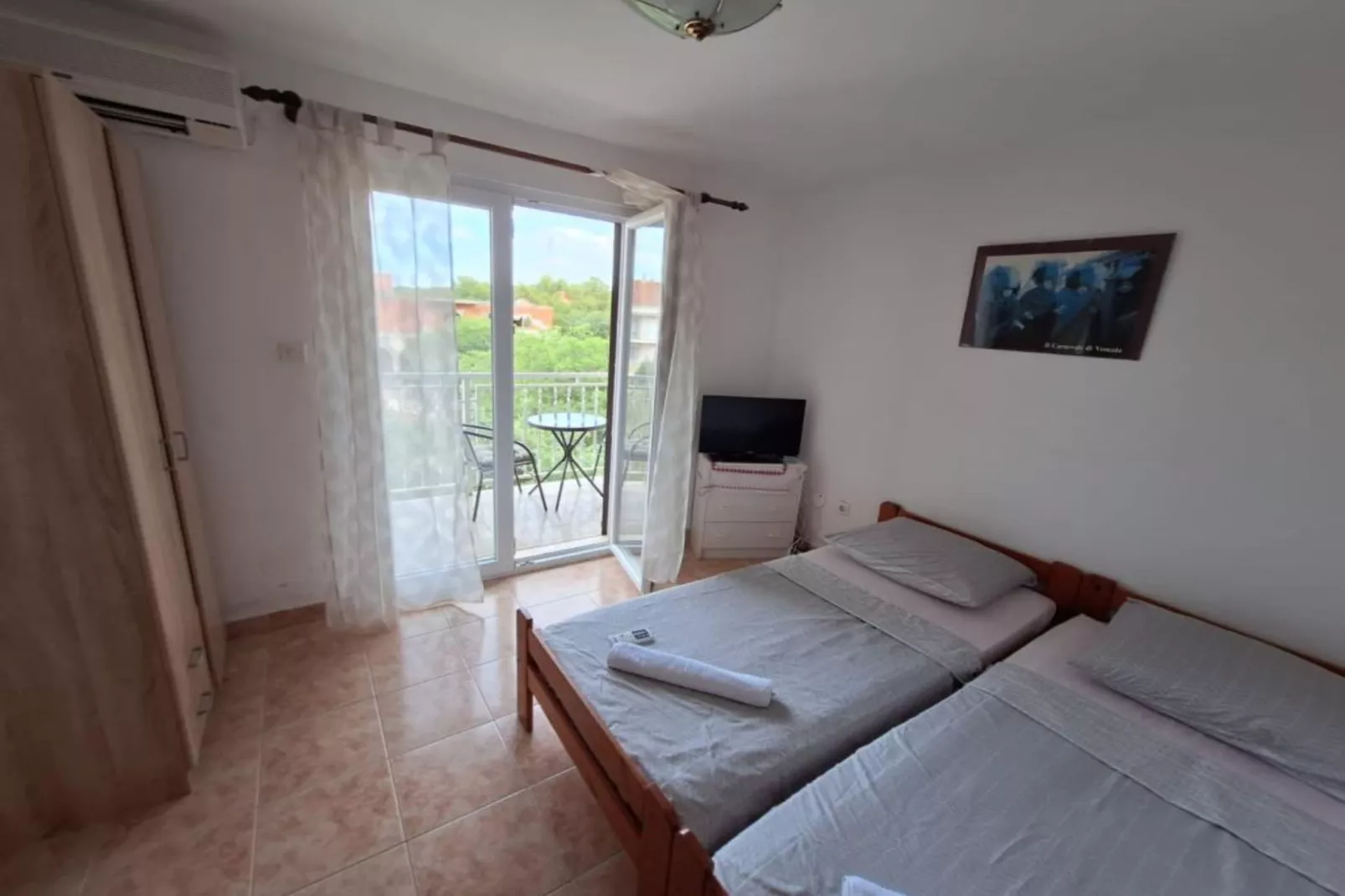 Apartments Villa Šesto - Classic One Bedroom Apartment with Balcony(3)-Bedroom