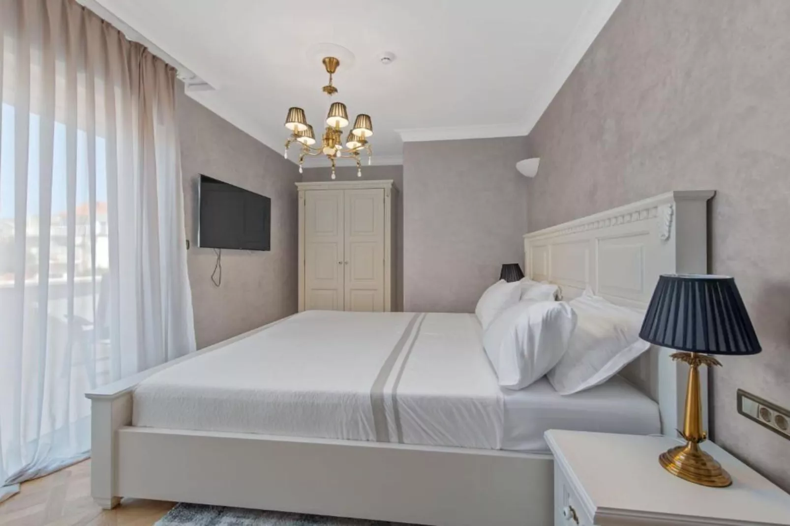 Villa Carolus in Vodice - Five Bedroom Villa with Terrace and Swimming pool-Schlafzimmer