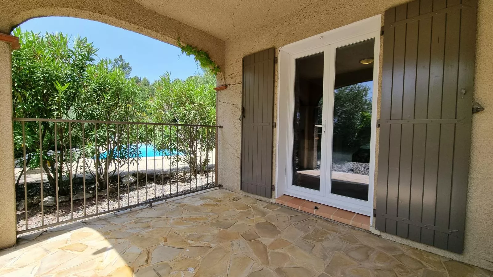 Le Jardin des Olives-Terrassenbalkon