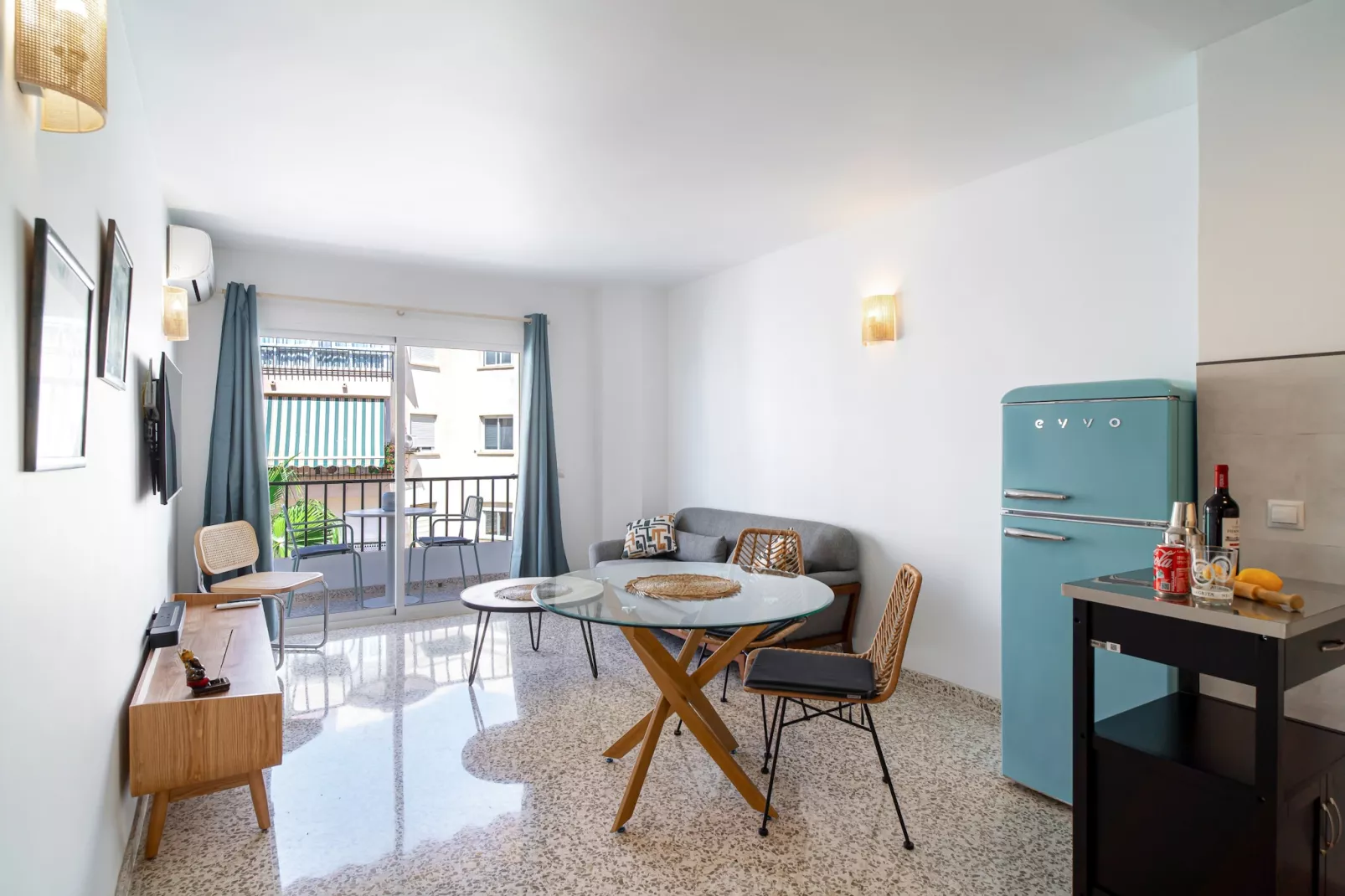 Albaida Seaview by Casasol-Living room