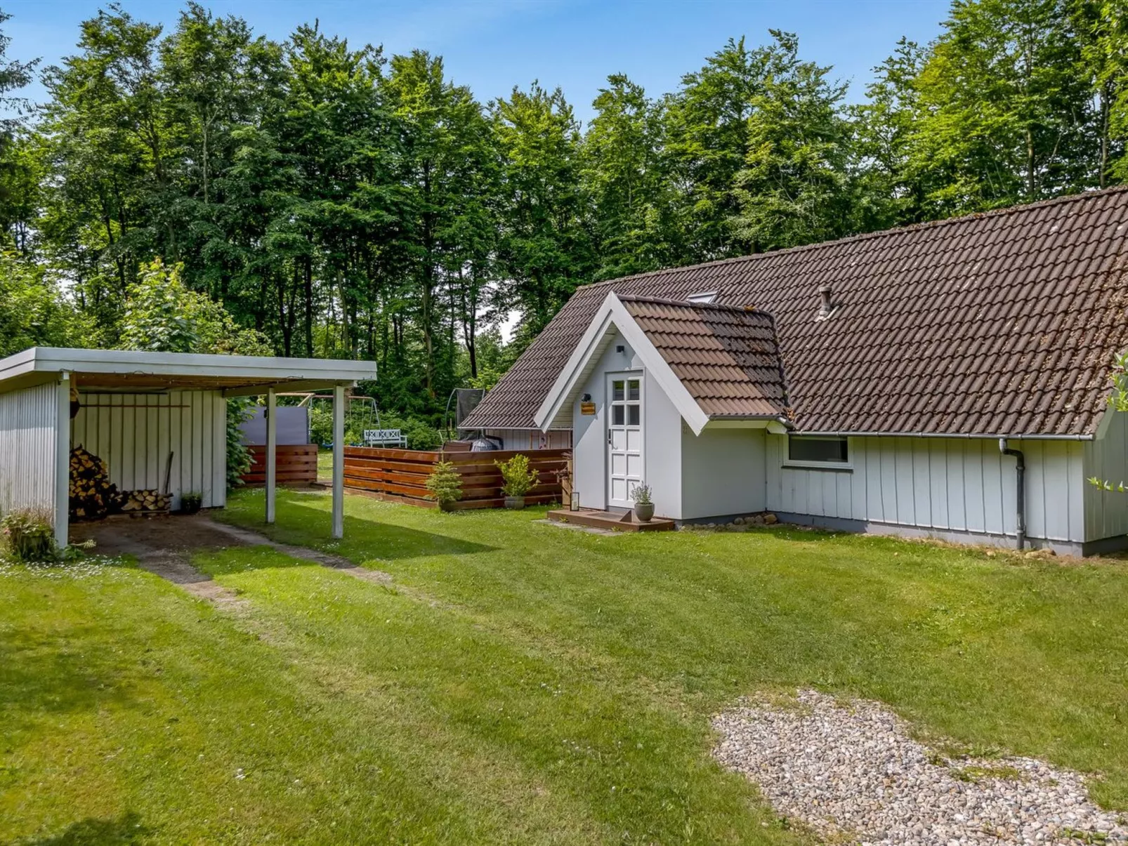 "Ejvind" - 30km from the sea-Draußen