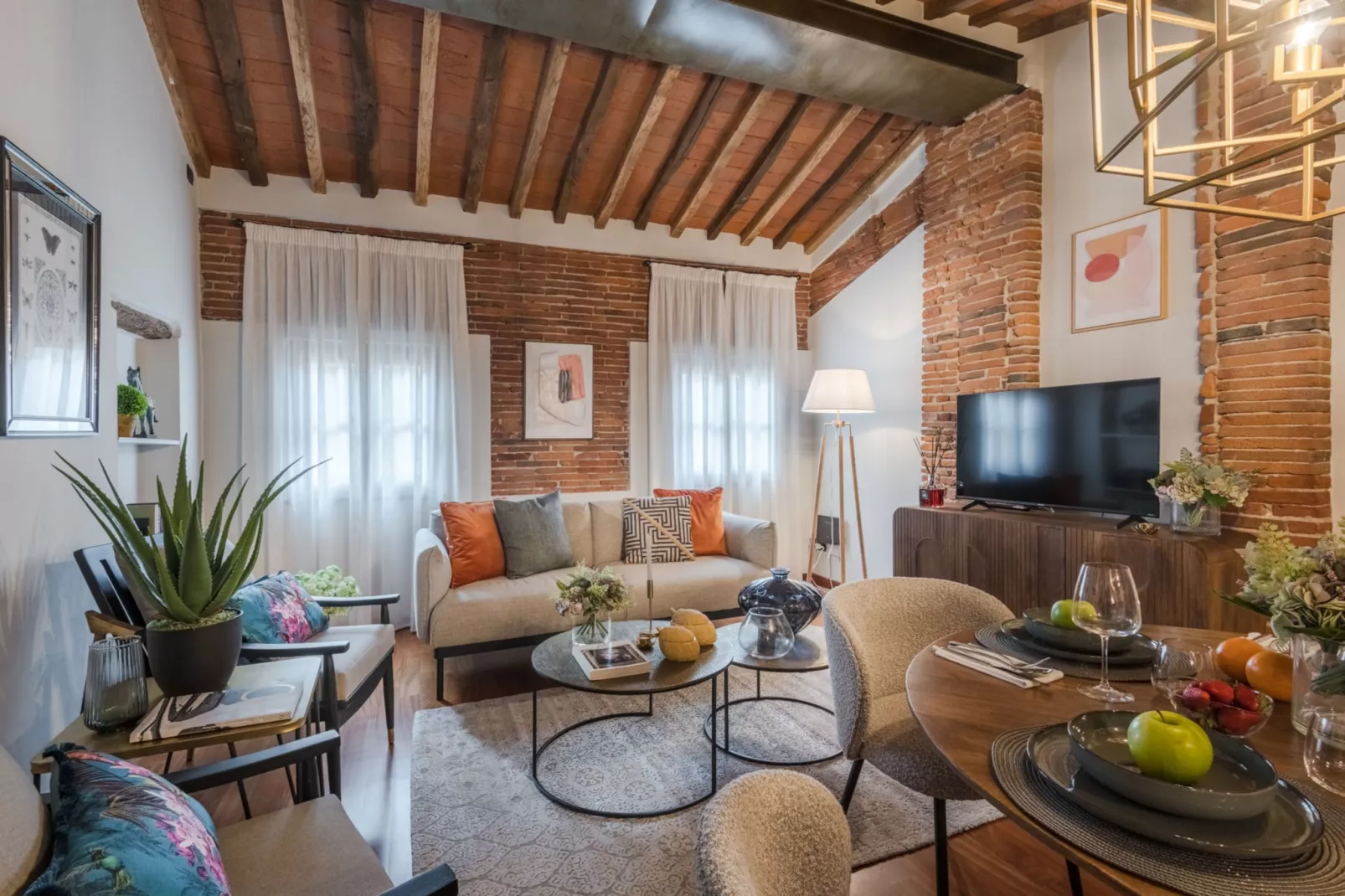 La Dorina Penthouse-Wohnzimmer