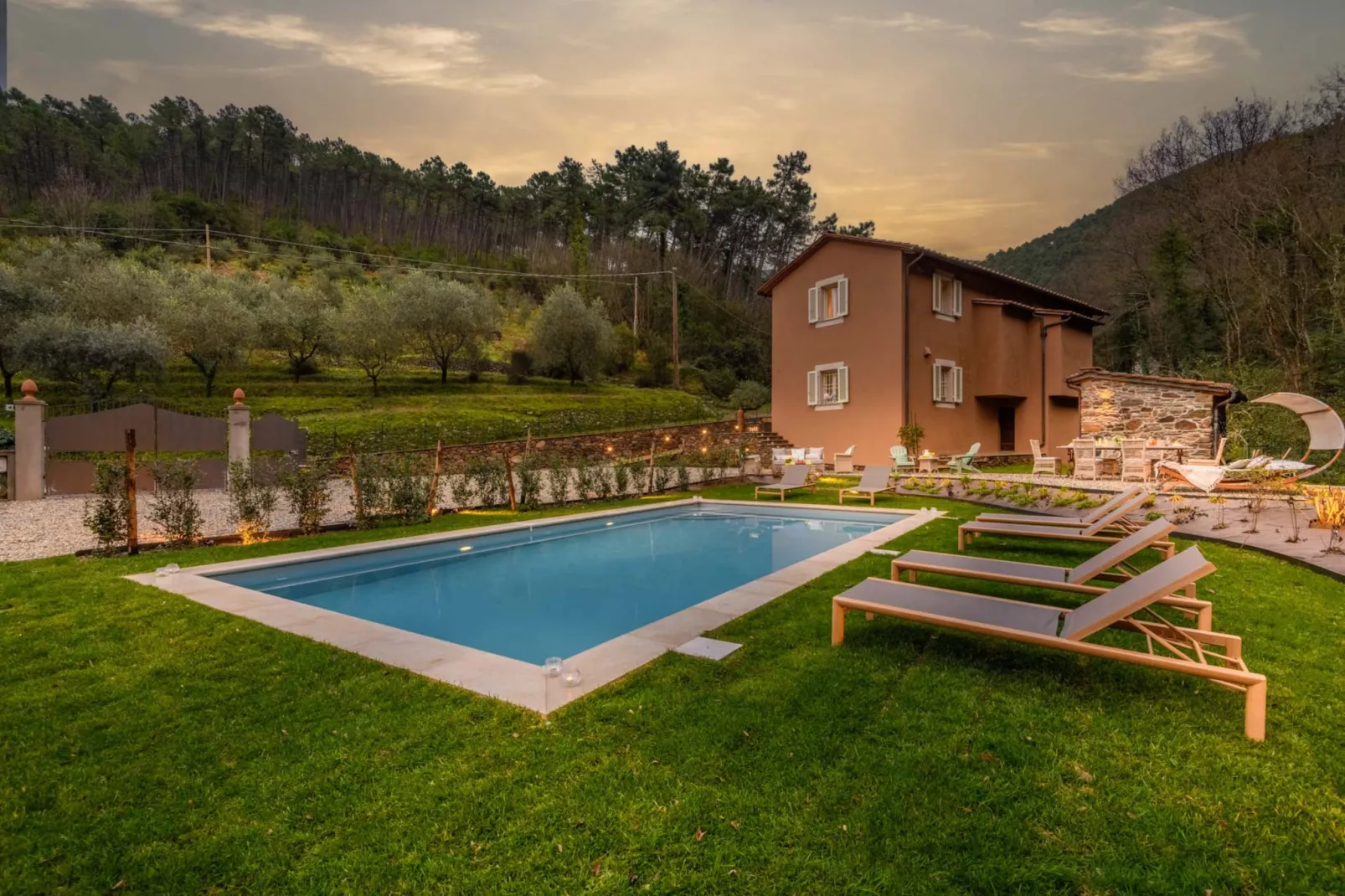 Molino Giusti Farmhouse-Piscine