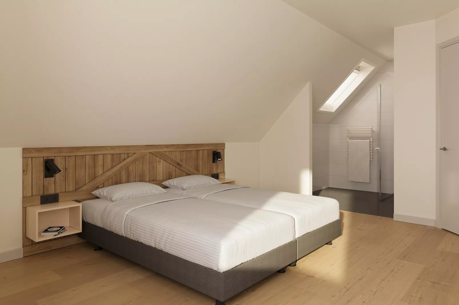 Draagsteen Outdoor Wellness-Schlafzimmer