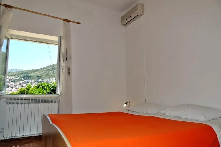 Apartments Majkovica- Double Room with Private External Bathroom-Bedroom