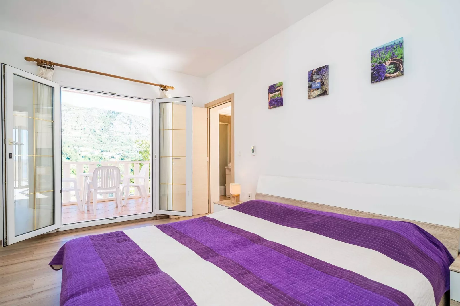 Apartments Marnic Blue Chill-Comfort One Bedroom Apartment  with Balcony and Sea View(A4)-Schlafzimmer