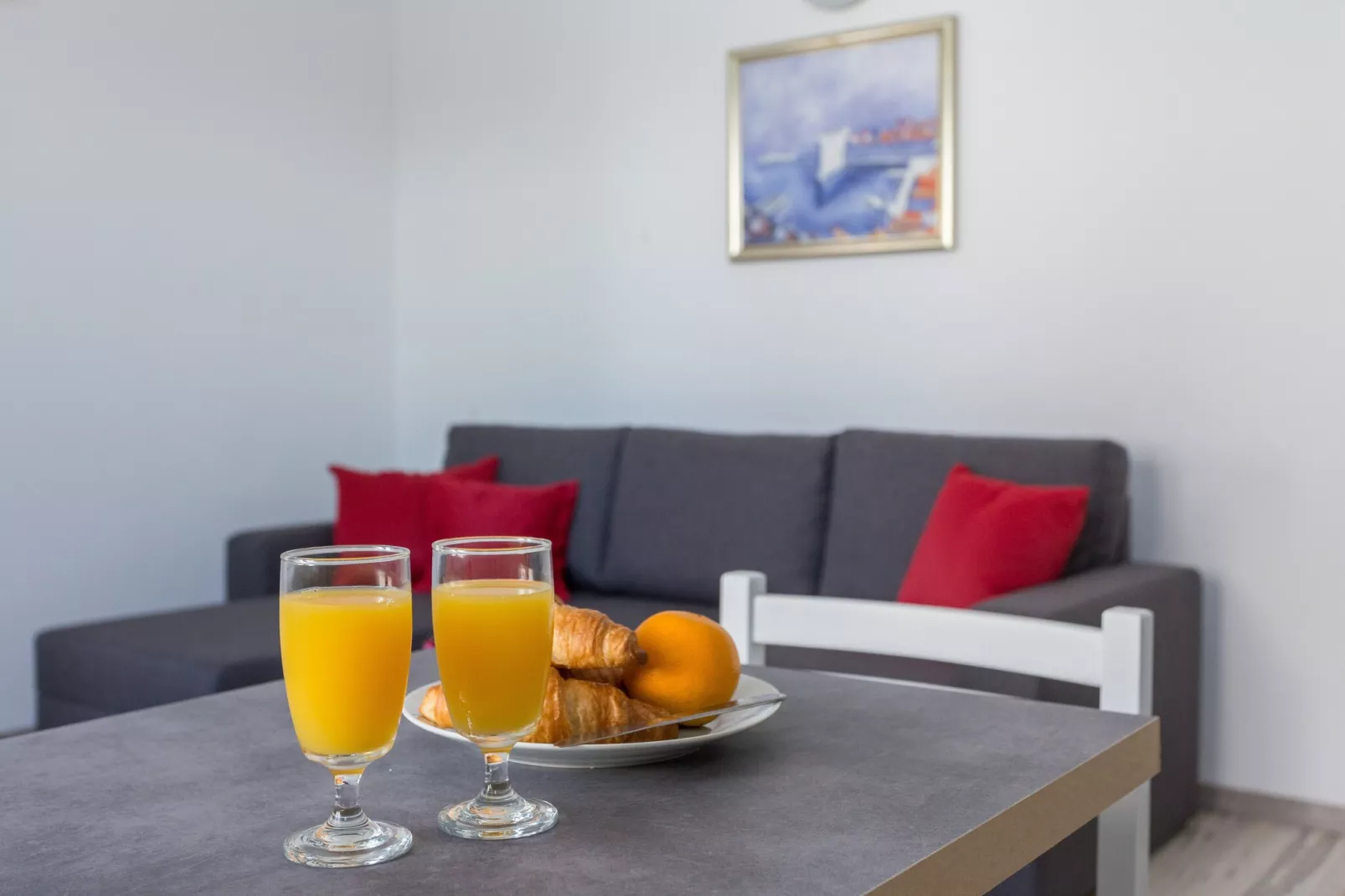 Holiday Home Oleander Sea View - Four Bedroom Holiday Home with Terrace and Sea View-Dining room