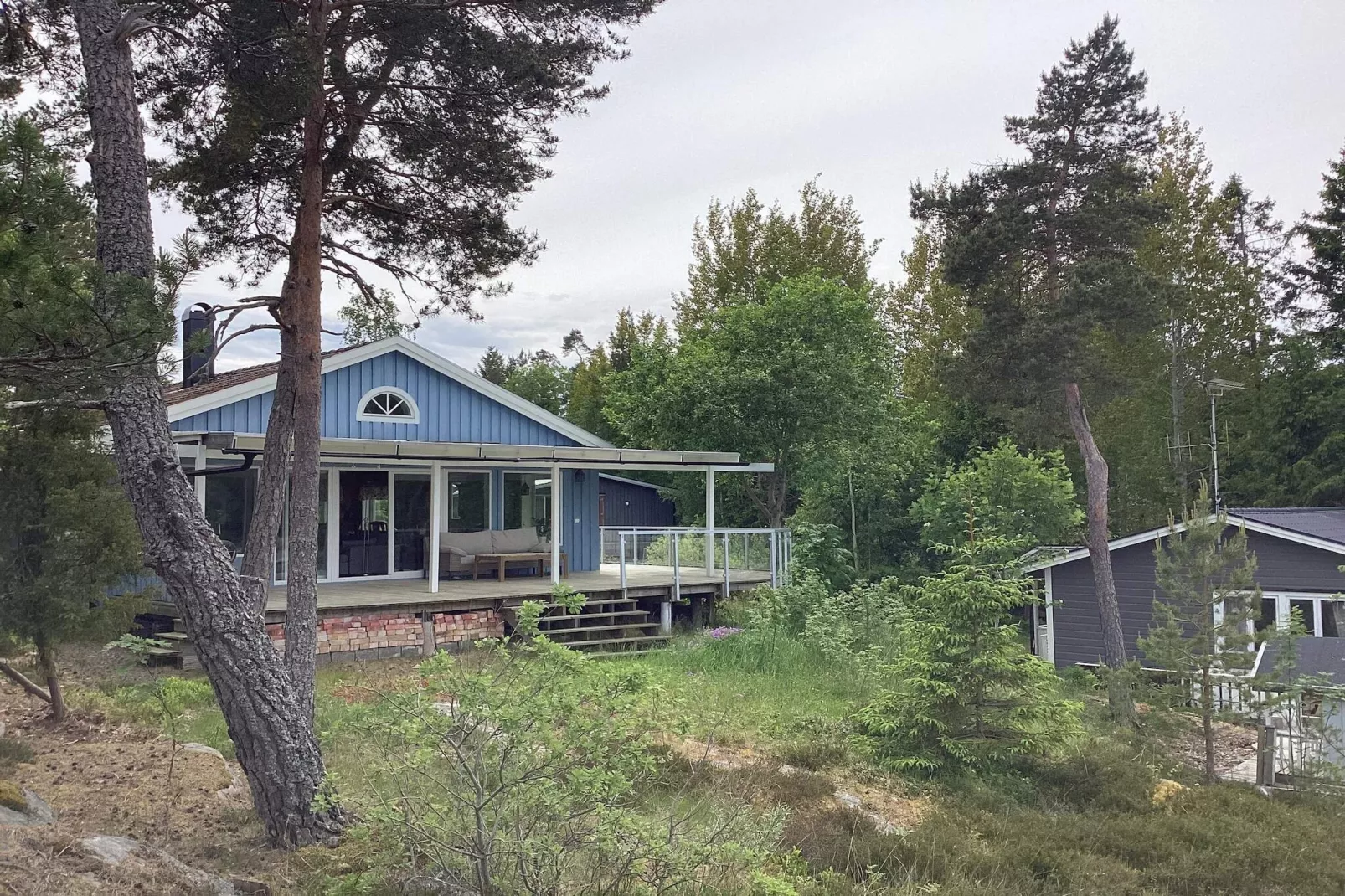 5 Sterne Ferienhaus in VÄDDÖ-Im Freien